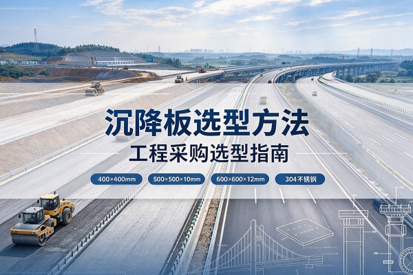 仁化沉降板选择方法