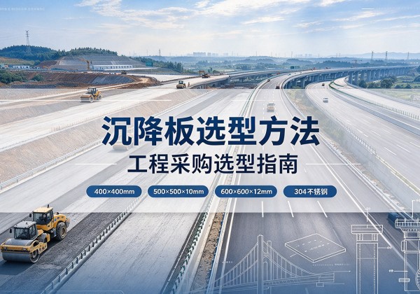 仁化沉降板选择方法