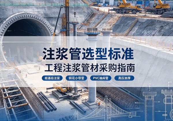 仁化注浆管选型标准
